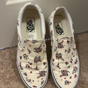 Floral Vans